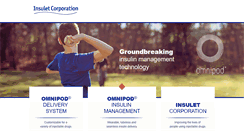 Desktop Screenshot of insulet.com